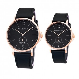 Alexandre Christie AC 8458 Rosegold Black Couple